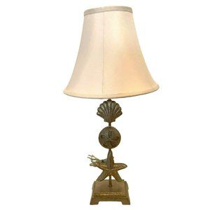 Lamp Set Starfish Sand Dollar Sea Shell Table Lamps Coastal Beach Ocean Nautical